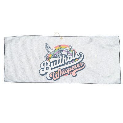 Butthole Whisperer Large Microfiber Waffle Golf Towel