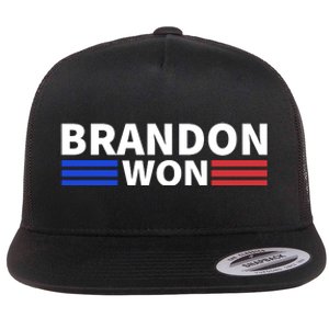 Brandon Won Flat Bill Trucker Hat