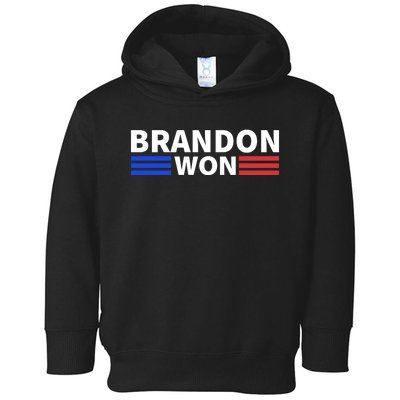 Brandon Won Toddler Hoodie