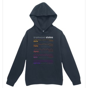 Brain Wave Beta Wave Alpha Wave Delta Neuroplasticity Urban Pullover Hoodie