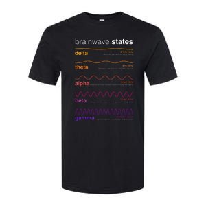 Brain Wave Beta Wave Alpha Wave Delta Neuroplasticity Softstyle CVC T-Shirt