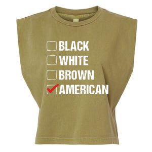 Black White Brown American Garment-Dyed Women's Muscle Tee