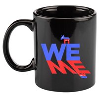 Blue Wave 11oz C Handle Ceramic Mug