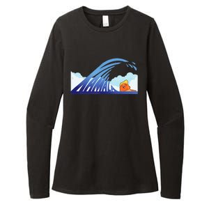 Blue Wave Womens CVC Long Sleeve Shirt