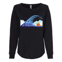 Blue Wave Womens California Wash Sweatshirt