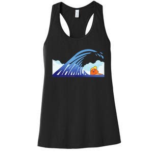 Blue Wave Women's Racerback Tank