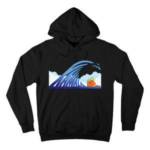 Blue Wave Tall Hoodie