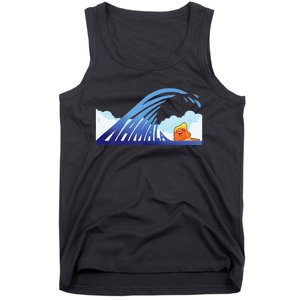 Blue Wave Tank Top