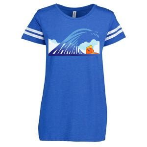 Blue Wave Enza Ladies Jersey Football T-Shirt