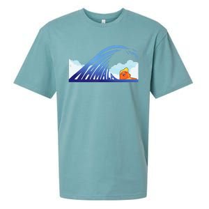 Blue Wave Sueded Cloud Jersey T-Shirt