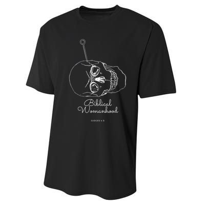 Biblical Womanhood Performance Sprint T-Shirt