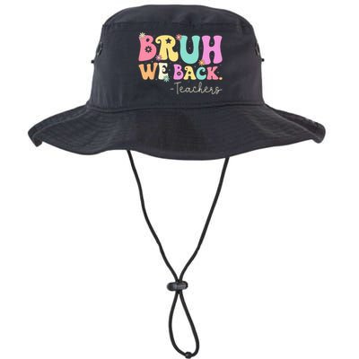 Bruh We Back Teachers  First Day Of School Gifts Legacy Cool Fit Booney Bucket Hat