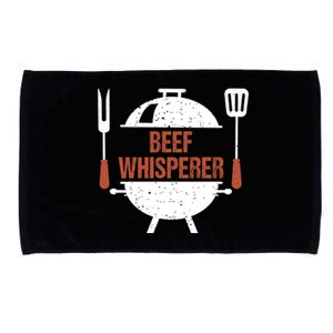 Beef Whisperer Bbq Grill Barbecue Cool Gift Microfiber Hand Towel