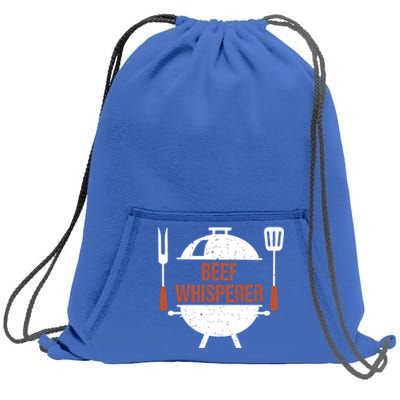 Beef Whisperer Bbq Grill Barbecue Cool Gift Sweatshirt Cinch Pack Bag