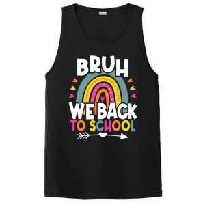 Bruh We Back Teachers Back To School Bruh We Back PosiCharge Competitor Tank