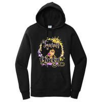 Black Wo Birthday Melanin Taurus Queen Women's Pullover Hoodie