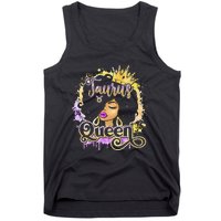 Black Wo Birthday Melanin Taurus Queen Tank Top