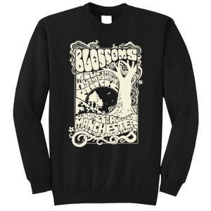 Blossoms Wythenshawe Black Concert August 2024 Tall Sweatshirt