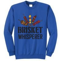 Brisket Whisperer Carnivore Bbq Meat Funny Grilling Gift Sweatshirt