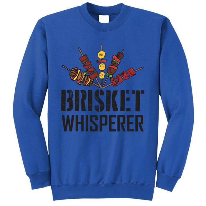 Brisket Whisperer Carnivore Bbq Meat Funny Grilling Gift Sweatshirt