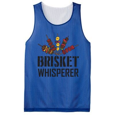 Brisket Whisperer Carnivore Bbq Meat Funny Grilling Gift Mesh Reversible Basketball Jersey Tank