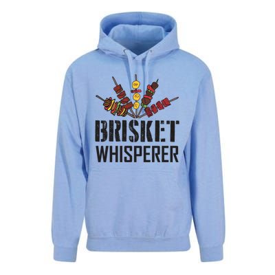 Brisket Whisperer Carnivore Bbq Meat Funny Grilling Gift Unisex Surf Hoodie