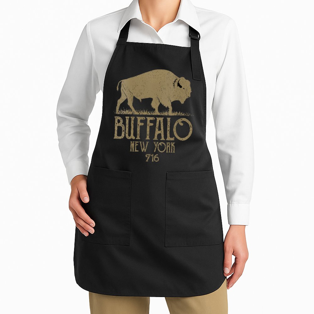 BFLO WNY Clothing Area Code 716 Buffalo New York Apron