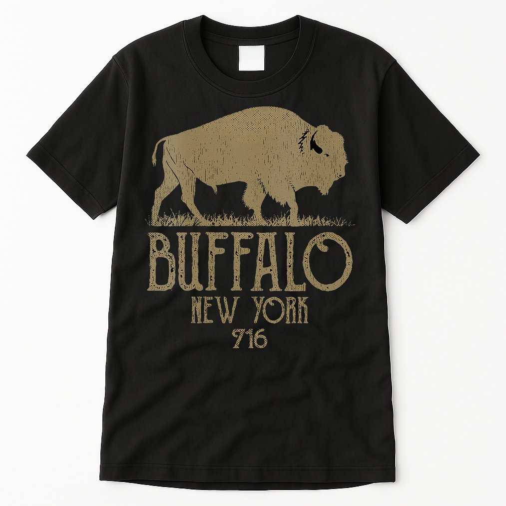 BFLO WNY Clothing Area Code 716 Buffalo New York Tall T-Shirt