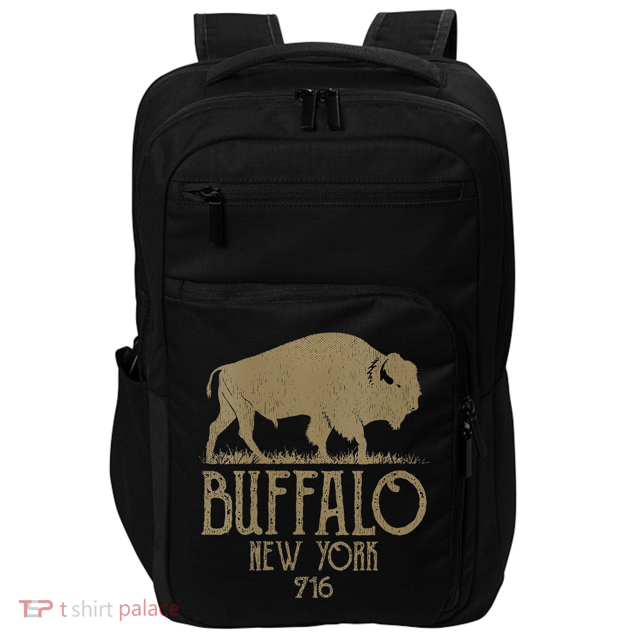 BFLO WNY Clothing Area Code 716 Buffalo New York Impact Tech Backpack