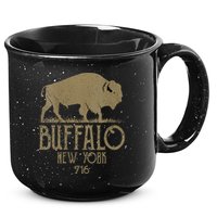 BFLO WNY Clothing Area Code 716 Buffalo New York 15oz Campfire Ceramic Mug