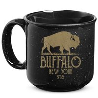BFLO WNY Clothing Area Code 716 Buffalo New York 15oz Campfire Ceramic Mug