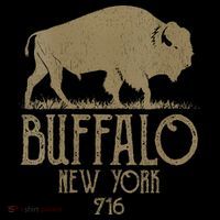 BFLO WNY Clothing Area Code 716 Buffalo New York Drawstring Bag