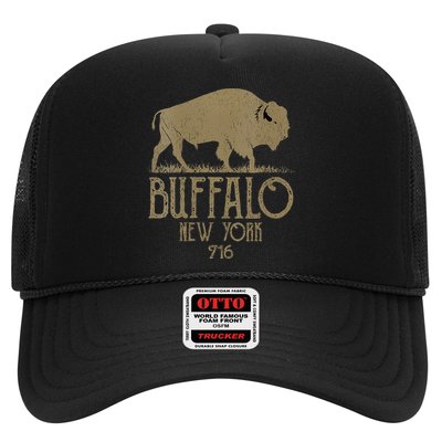 BFLO WNY Clothing Area Code 716 Buffalo New York Trucker Hat