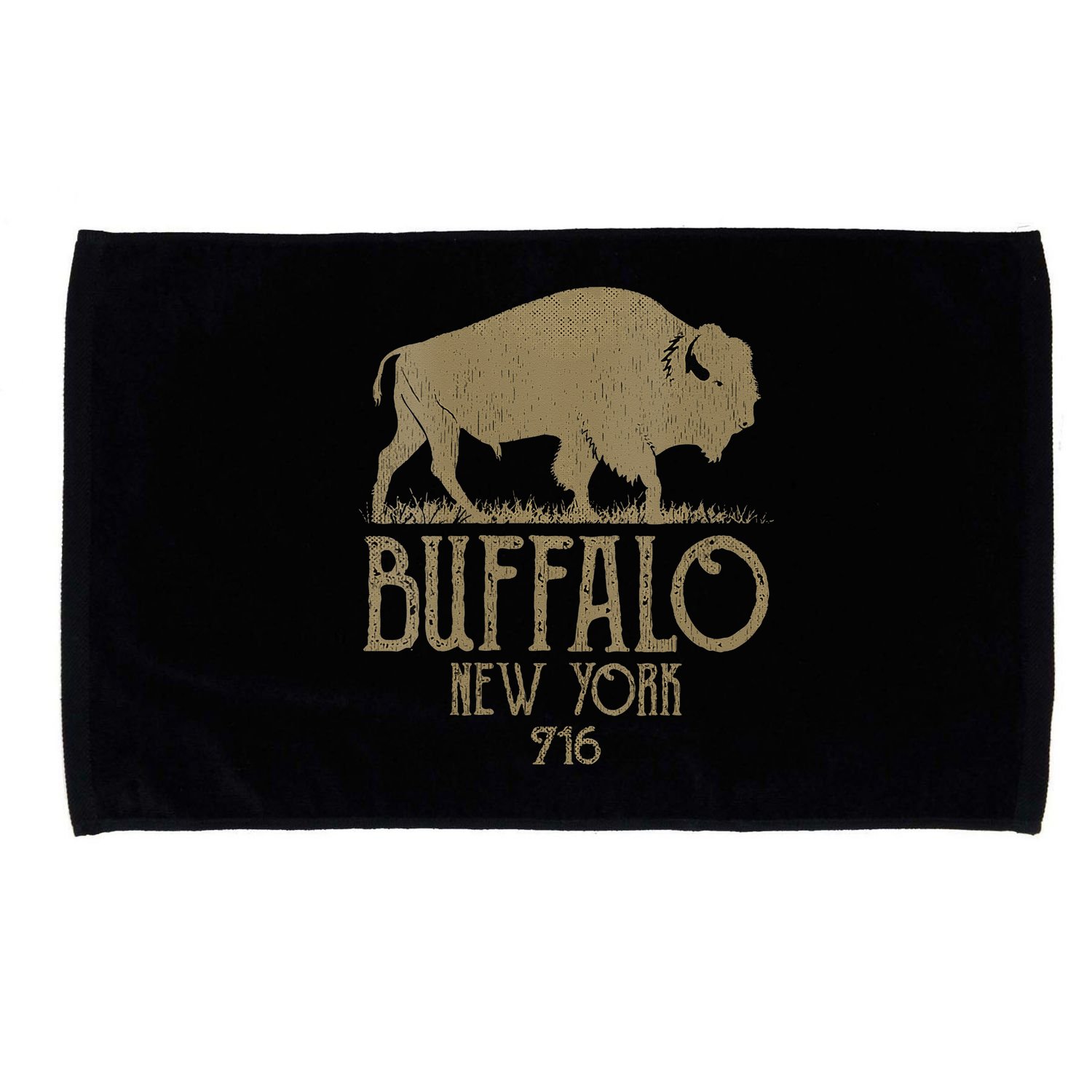 BFLO WNY Clothing Area Code 716 Buffalo New York Microfiber Hand Towel