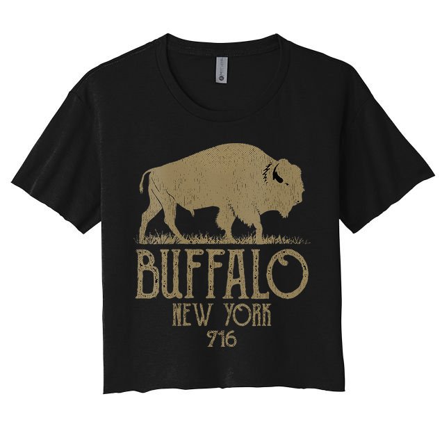 BFLO WNY Clothing Area Code 716 Buffalo New York Crop Top