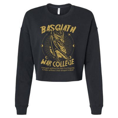 Basgiath War College Fourth Wing Cropped Pullover Crew