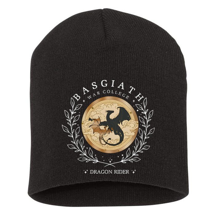 Basgiath War College Fourth Wing Dragon Rider Short Acrylic Beanie