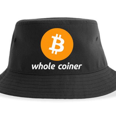 Bitcoin Whole Coiner Sustainable Bucket Hat