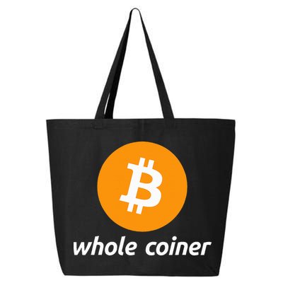 Bitcoin Whole Coiner 25L Jumbo Tote