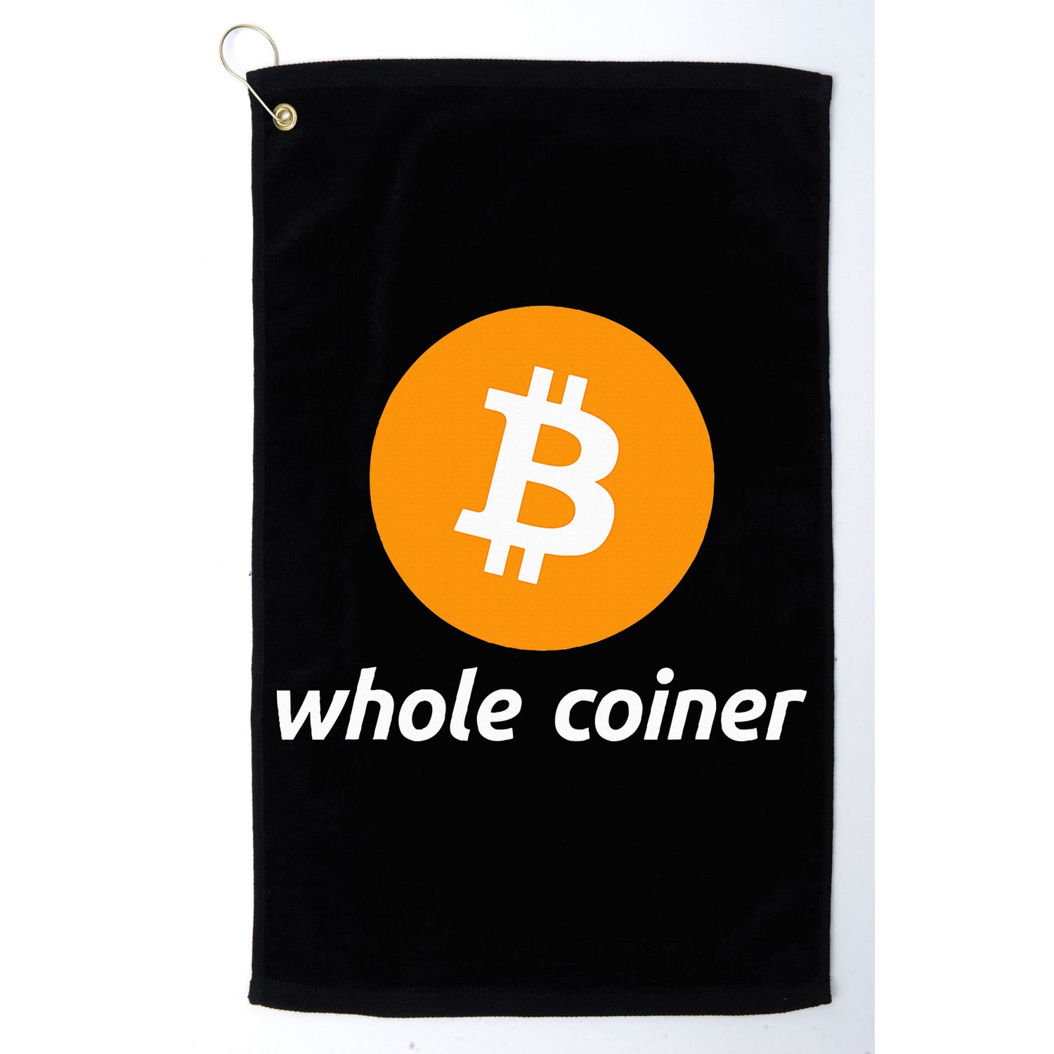 Bitcoin Whole Coiner Golf Towel