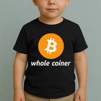 Bitcoin Whole Coiner Toddler T-Shirt