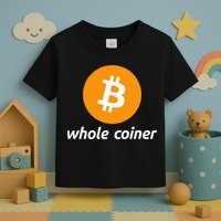 Bitcoin Whole Coiner Toddler T-Shirt