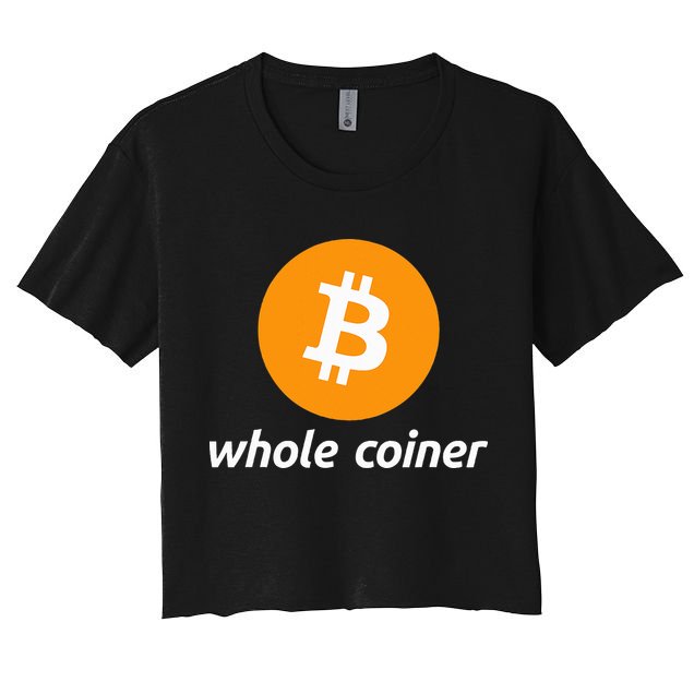 Bitcoin Whole Coiner Crop Top