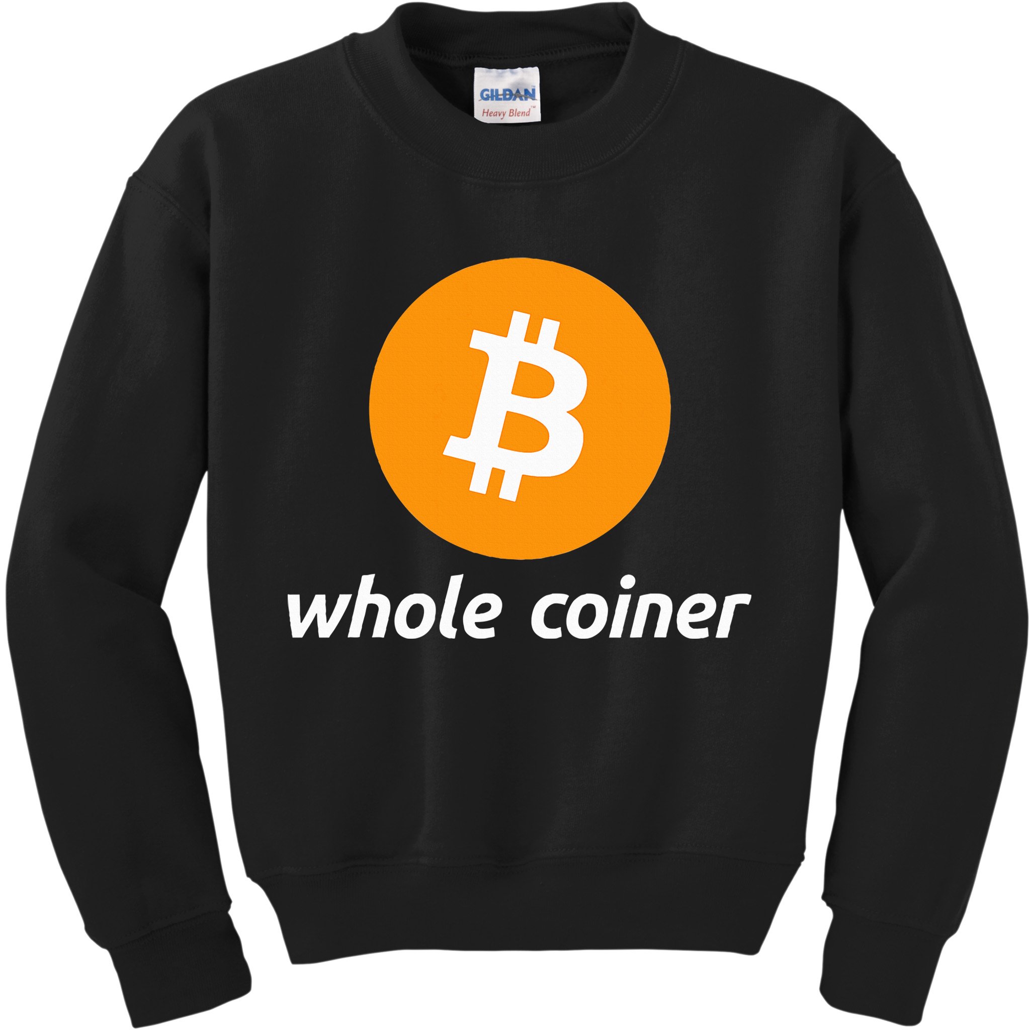 Bitcoin Whole Coiner Kids Sweatshirt