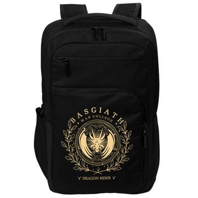 Basgiath War College Dragon Rider Rebecca Yoros Fourth Wing Impact Tech Backpack
