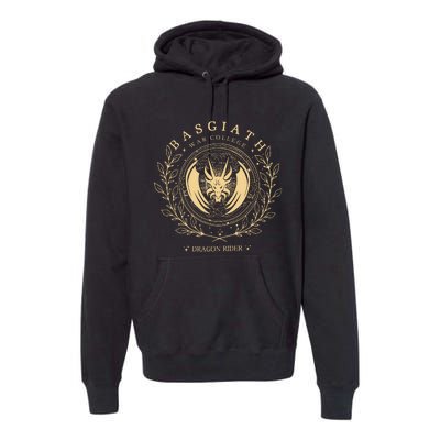 Basgiath War College Dragon Rider Rebecca Yoros Fourth Wing Premium Hoodie