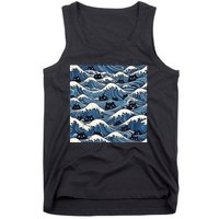 Blue Wave Cat Ladies For Kamala Harris President 2024 Tank Top