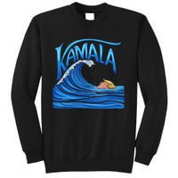 Blue Wave Cat For Kamala Harris Trump Sweatshirt