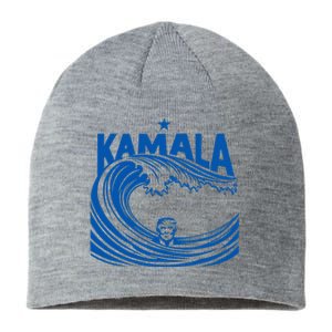 Blue Wave Cats For Kamala Funny Trump For Ladies For Guy Sustainable Beanie