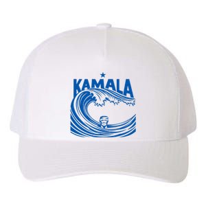 Blue Wave Cats For Kamala Funny Trump For Ladies For Guy Yupoong Adult 5-Panel Trucker Hat